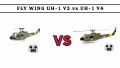 FLY WING UH-1 V3 vs V4 RC Helicopter