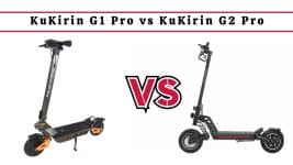 KuKirin G1 Pro vs KuKirin G2 Pro