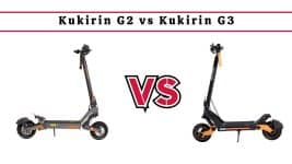 Kukirin G2 vs Kukirin G3