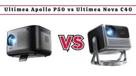 Ultimea Apollo P50 vs Ultimea Nova C40