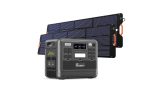 FOSSiBOT F2400 Portable Power Station + 2x SP200 18V 200W Foldable Solar Panel Promo Code (Geekbuying Europe)